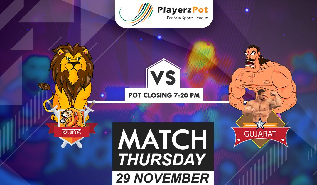 PlayerzPot Kabaddi Prediction: Pune vs Gujarat | Match 87