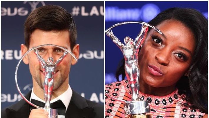 Laureus Sports Awards 2019: Simone Biles and Novak Djokovic win top honors
