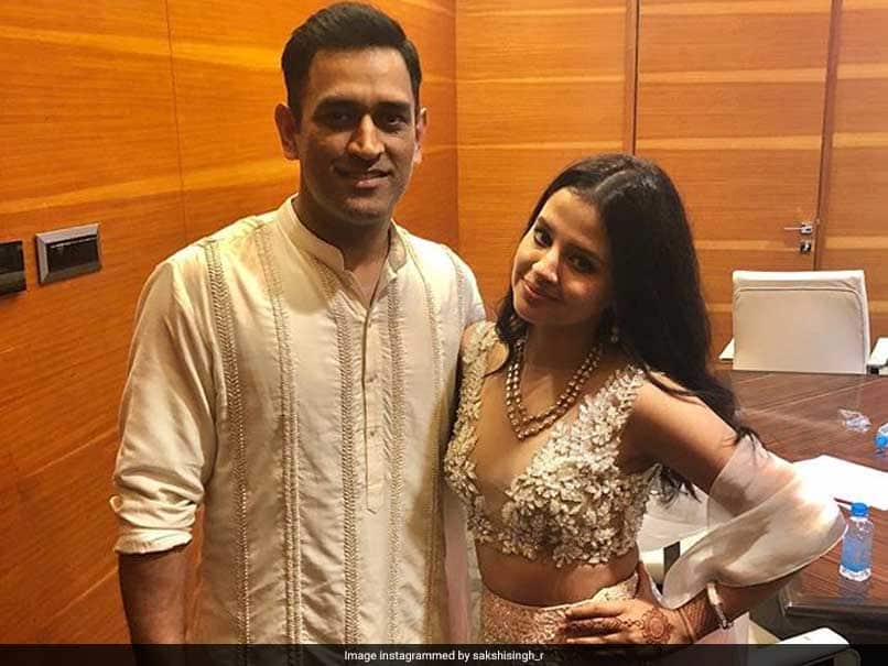 The Dhoni’s host dinner party for Team India in Ranchi.