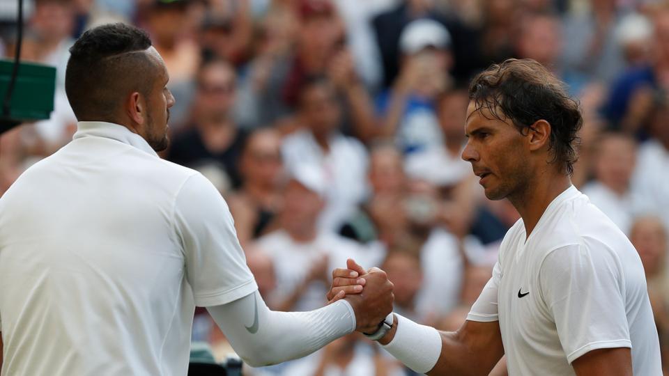 Rafael Nadal beats Nick Kyrgios, teaches him a lesson