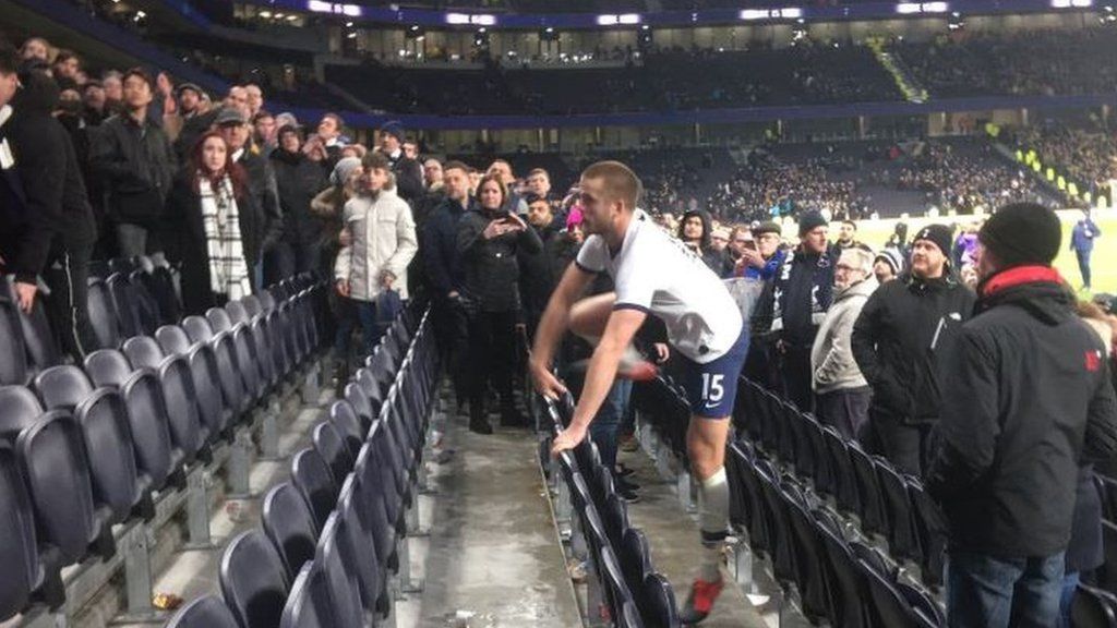 Eric Dier gets four-match ban for confronting fan